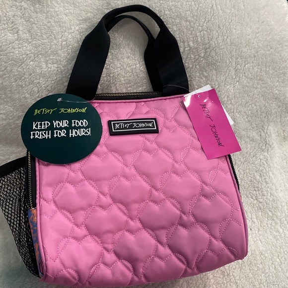 Betsey Johnson Bags Betsey Johnson Lunch Tote With Mesh Pouch
